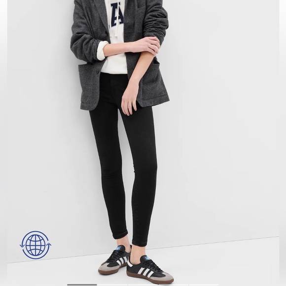 Gap High Rise Universal Jeggings with Washwell - Picture 2 of 8